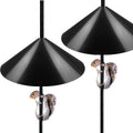 19-inch Wide Squirrel Proof Baffle,Squirrel Guard Stopper for Outside Shepherd Hooks or OutdoorBird Feeder Poles