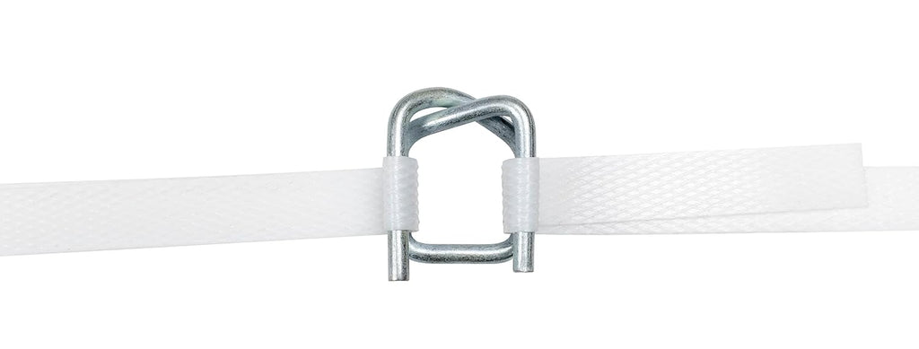 Portable Poly Strapping Kit - 1/2" Polypropylene Mini-Coil, Tool, Buckles - Pack Ship Supply - PPCB01-WB