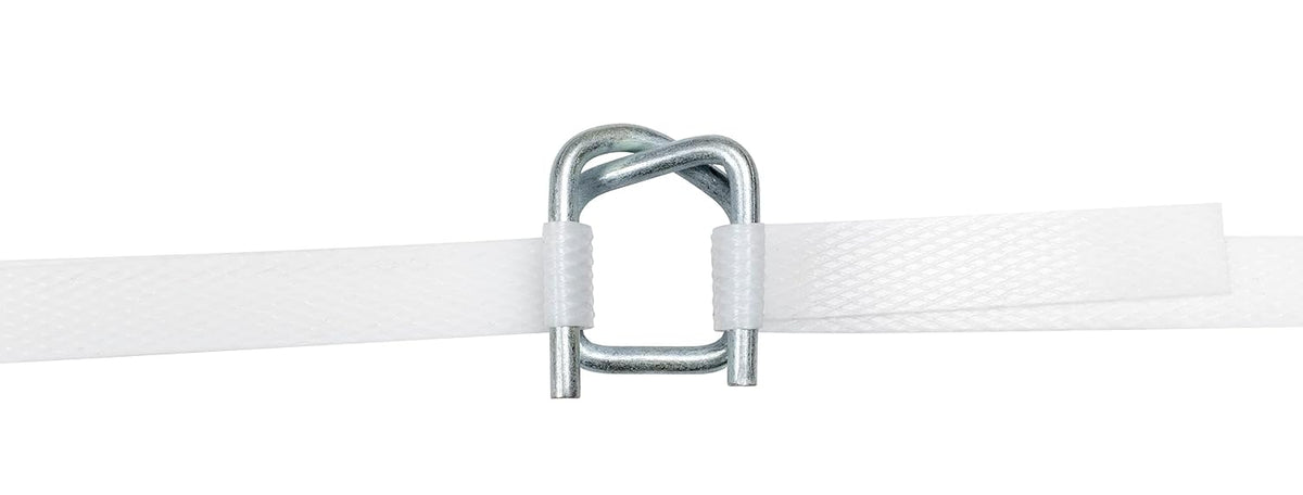 Portable Poly Strapping Kit - 1/2" Polypropylene Mini-Coil, Tool, Buckles - Pack Ship Supply - PPCB01-WB