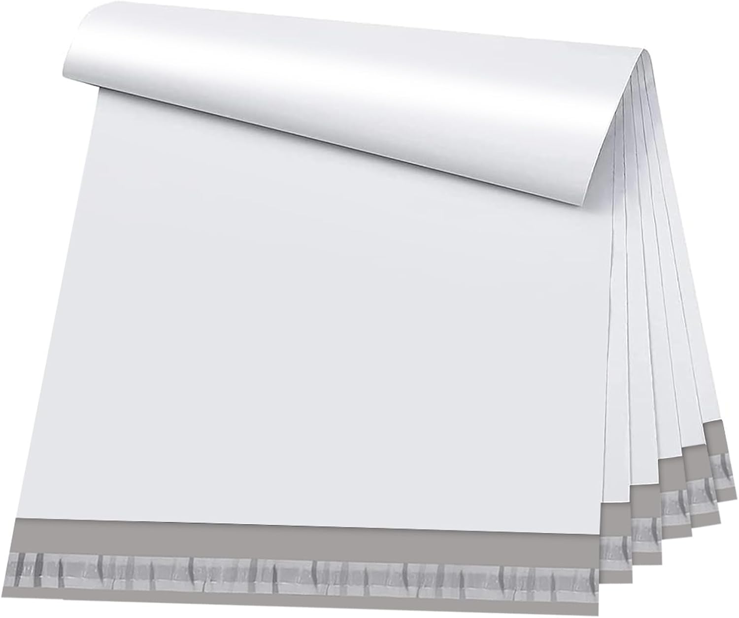 Large Poly Mailers 19x24 50 Pack, White Self Seal Shipping Bags | Strong Thick Tear-resistant Waterproof Mailing