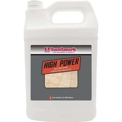 Lundmark High Power Wax Remover, Commercial Strength Floor Wax Stripper, 1-Gallon, 3204G01-2 Brand. Set of 4