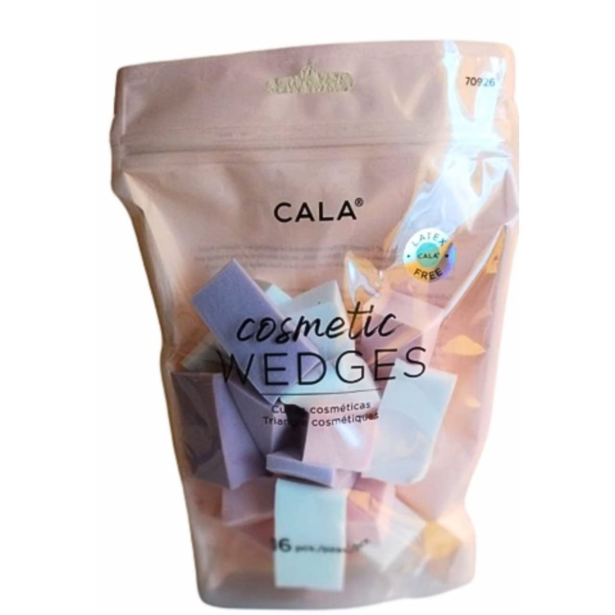Cosmetic wedges 16 count, 16 Count