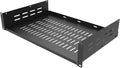 2U 19" Universal Vented Rack Mount Cantilever Server Shelf