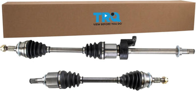 TRQ Front Driver and Passenger Side CV Axle Assembly Set 2 Piece