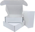 Small White Box 6 x 6 x 2 Inch 50 Pack Shipping Boxes | Recyclable Corrugated Gift Mailers Storage Business Packaging