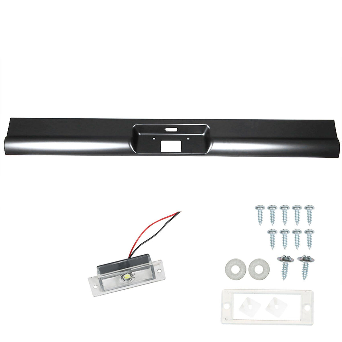 labwork Rear Roll Pan Bumper Replacement for Chevrolet C10 1967-1972