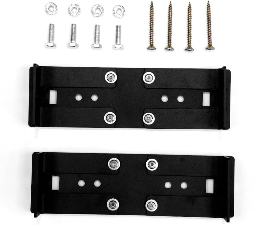 Adjustable Mailbox Bracket,Carbon Steel,Adjustable Design(fits mailboxes with 5-1/4" to 10-1/4"Wide Floor)