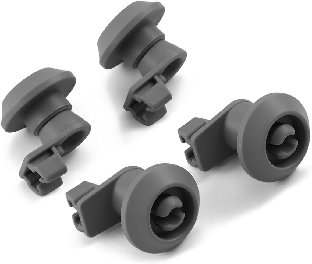 154522902 Dishwasher Wheels Replacement Parts for Frigidaire Dishwasher Dishrack Rollers Bracket Kit Upper Rack Wheel Rollers Frigidaire Kenmore FFCD2413US4A FBD2400KB12B Top Drawer Wheels 4 Pcs