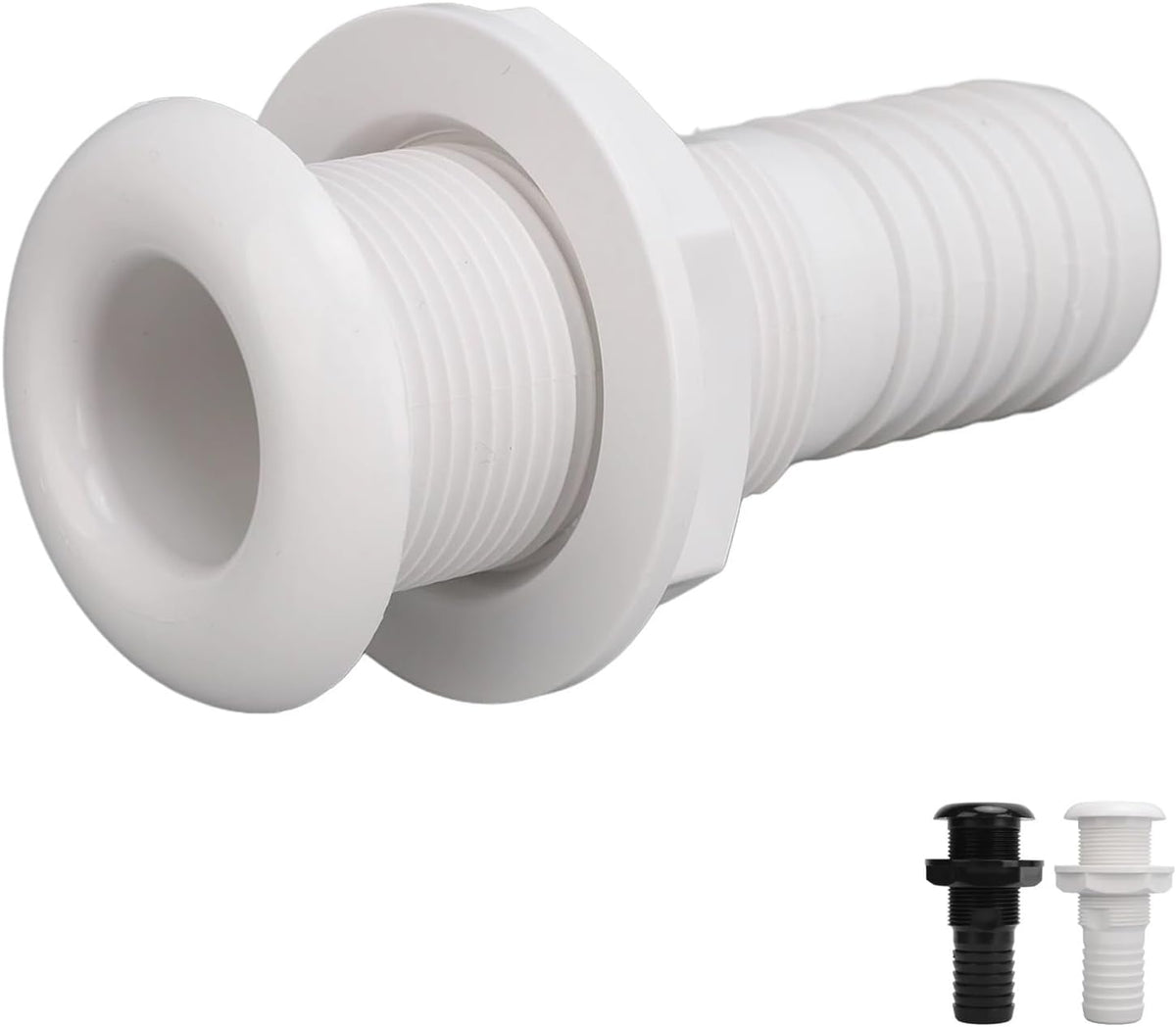 29mm Boat Through-Hull Connector, High Efficiency Bilge Pump Drain Outlet for Yachts & RV