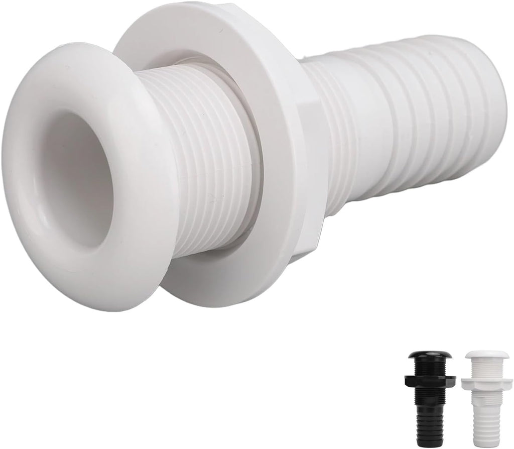 29mm Boat Through-Hull Connector, High Efficiency Bilge Pump Drain Outlet for Yachts & RV