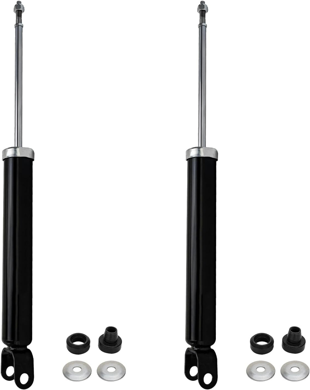 Detroit Axle - 2 Rear Shock Absorbers for 2007-2010 Hyundai Elantra