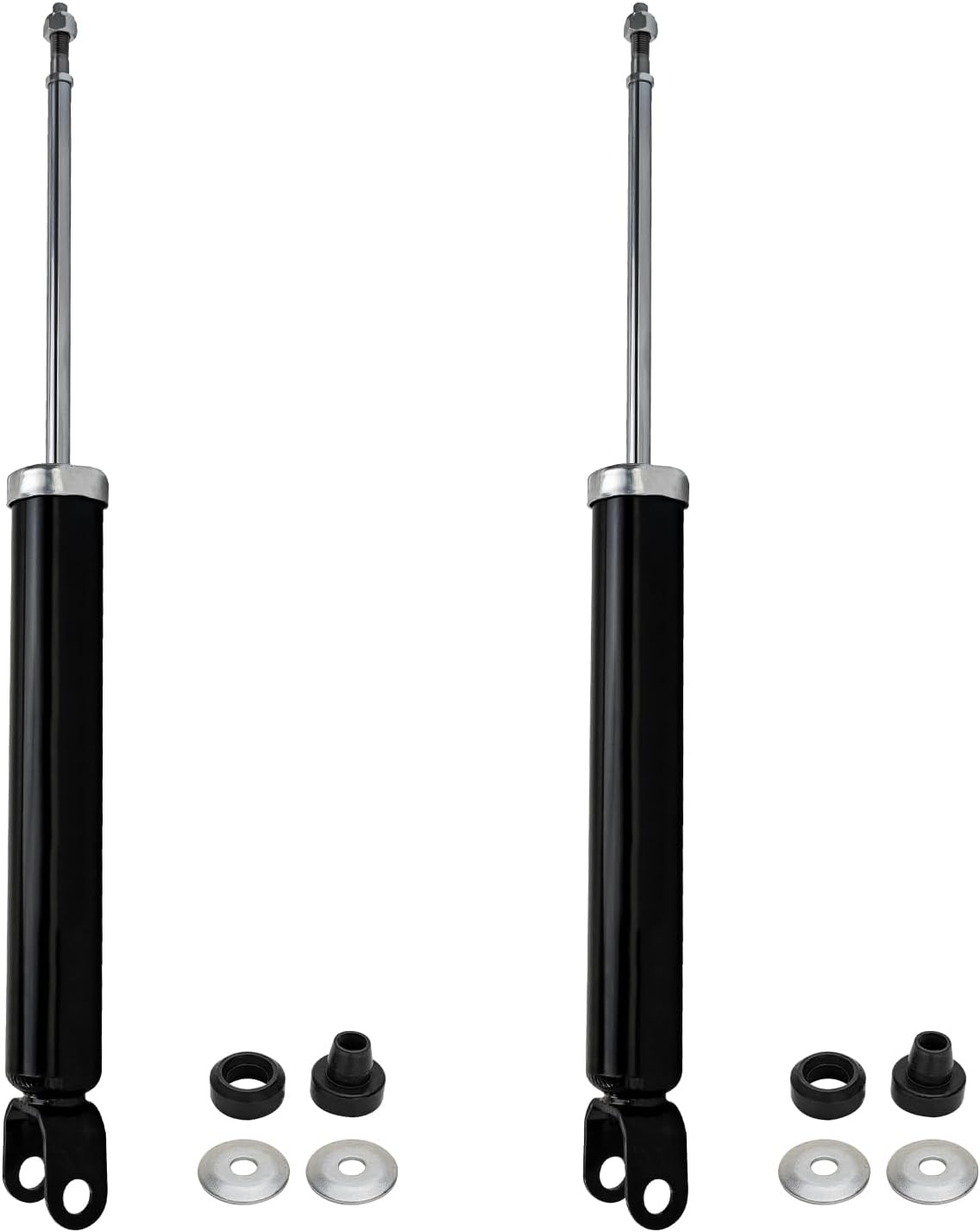 Detroit Axle - 2 Rear Shock Absorbers for 2007-2010 Hyundai Elantra