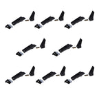 Lesurey 8Pcs Bucket Teeth Assembly 6737322Y 6737324 Compatible with Bobcat