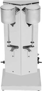 Electric Milkshake Maker Machine, 360W 110V Stainless Steel Milk Mixer Blender, Double Head Malt Blender, Drink Mixer