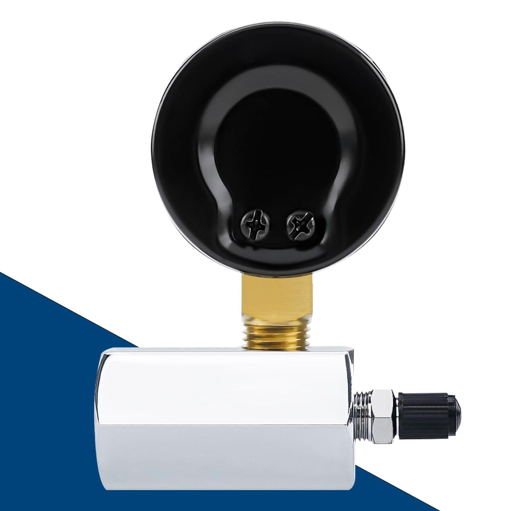 SENCTRL 0-100 Psi Gas Pressure Test Gauge, 3/4" FNPT Connection
