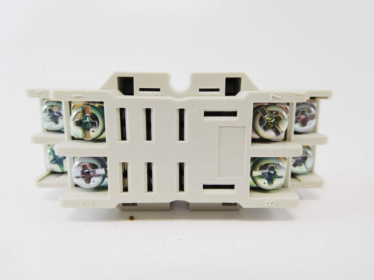 SQUARE D 8501NR42 10A 300V Series B 8-Pin Relay Socket