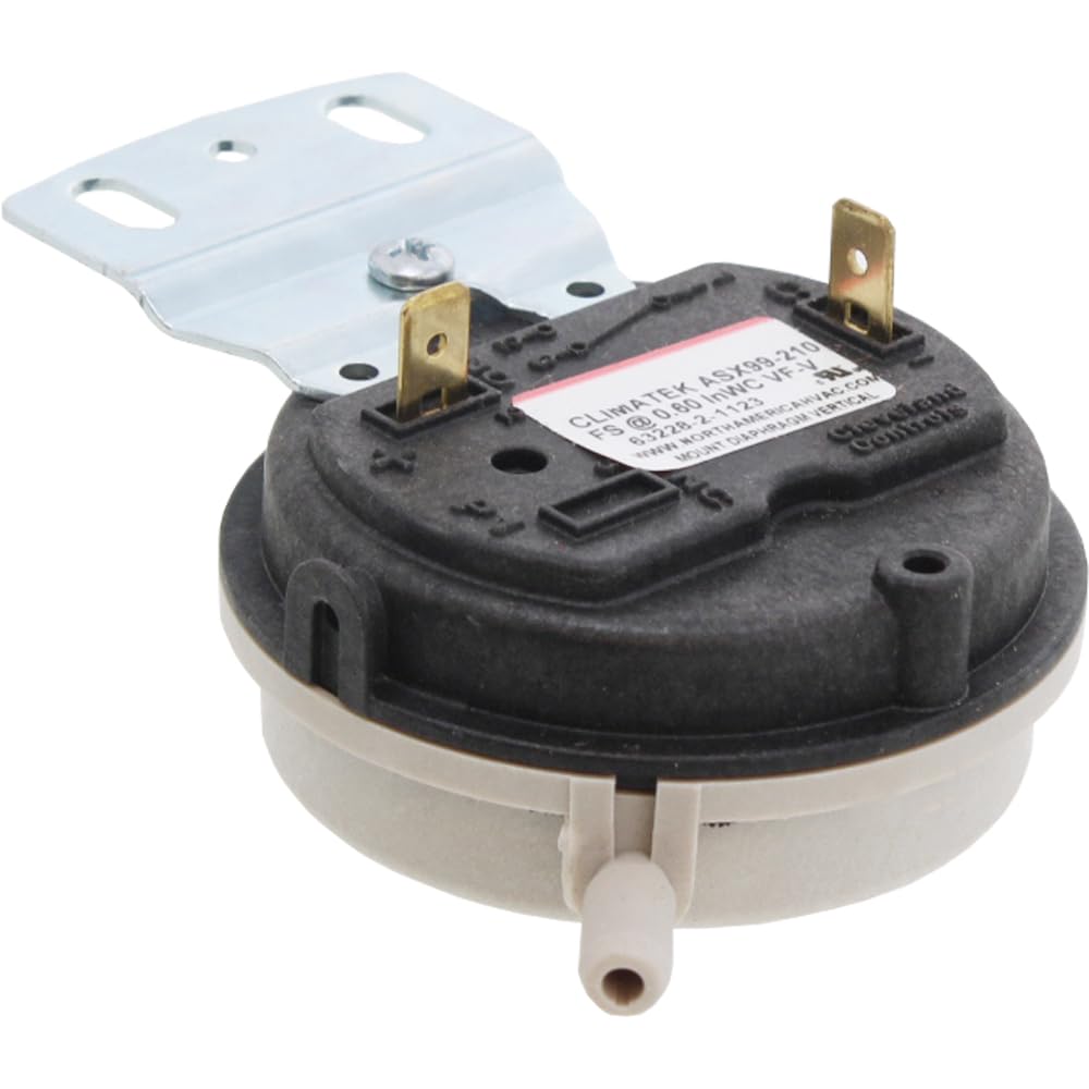 ClimaTek Furnace Vent Air Pressure Switch - Fits Goodman Amana 20197310