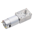 Right Angle Worm Gear Reducer DC Motor 555 High Torque Gate Grill Lift