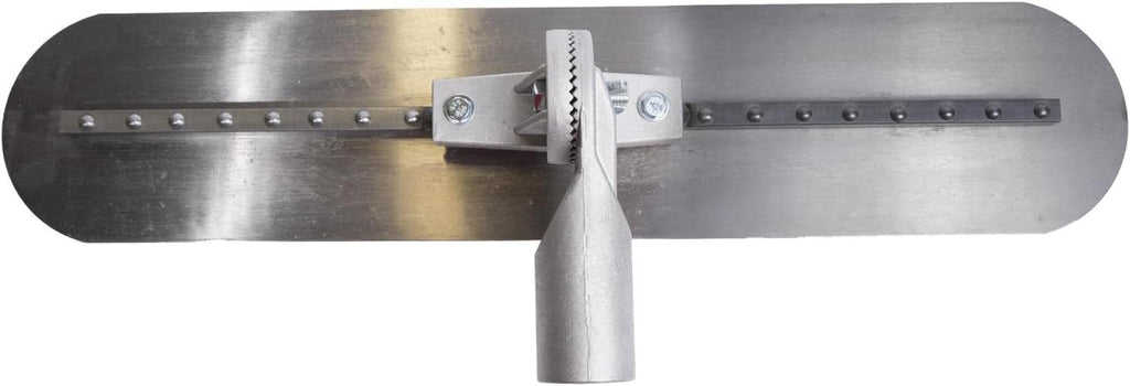 Multi-Mount Fresno, 36 x 5 Inch, Concrete Finishing Tool | High Carbon Steel Round End Blade, Adjustable Threaded