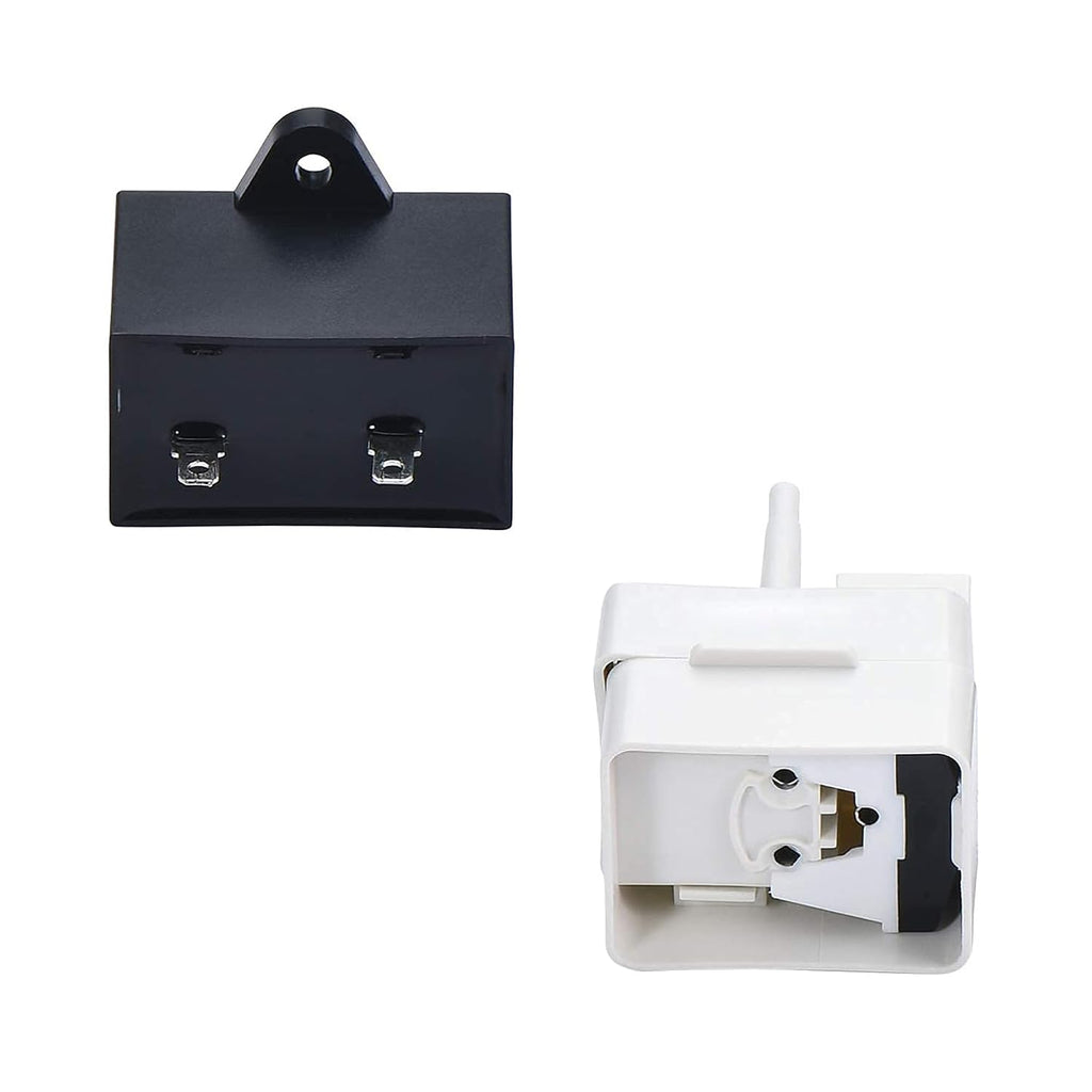W10613606 Refrigerator Compressor Start Relay and Capacitor Replace Part Number W10416065, PS8746522, 67003186
