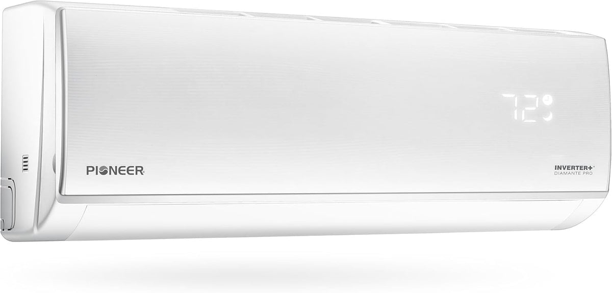 Diamante Pro Mini Split Air Conditioner, Heat Pump, 36000 BTU, 230V