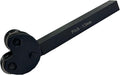 MachEl Knurling Tool with Pivot Head – Diamond Medium Pitch Pattern, 1/2" Square Shank – Precision Lathe Tool for Fine Texture Applications