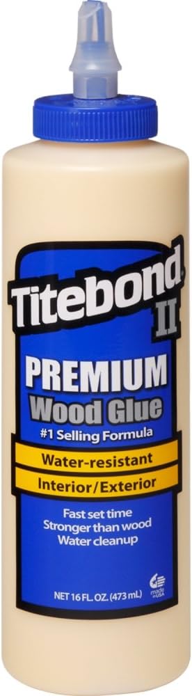 II Premuim Cream Wood Glue 16 oz.