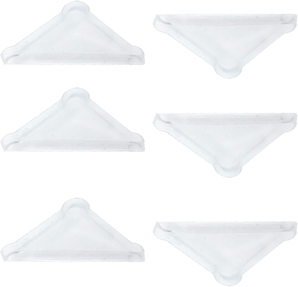 5mm Corner Protectors for Sharp Glass,Mirror,Ceramic Tile Triple Shape Corner Covers 20 pcs