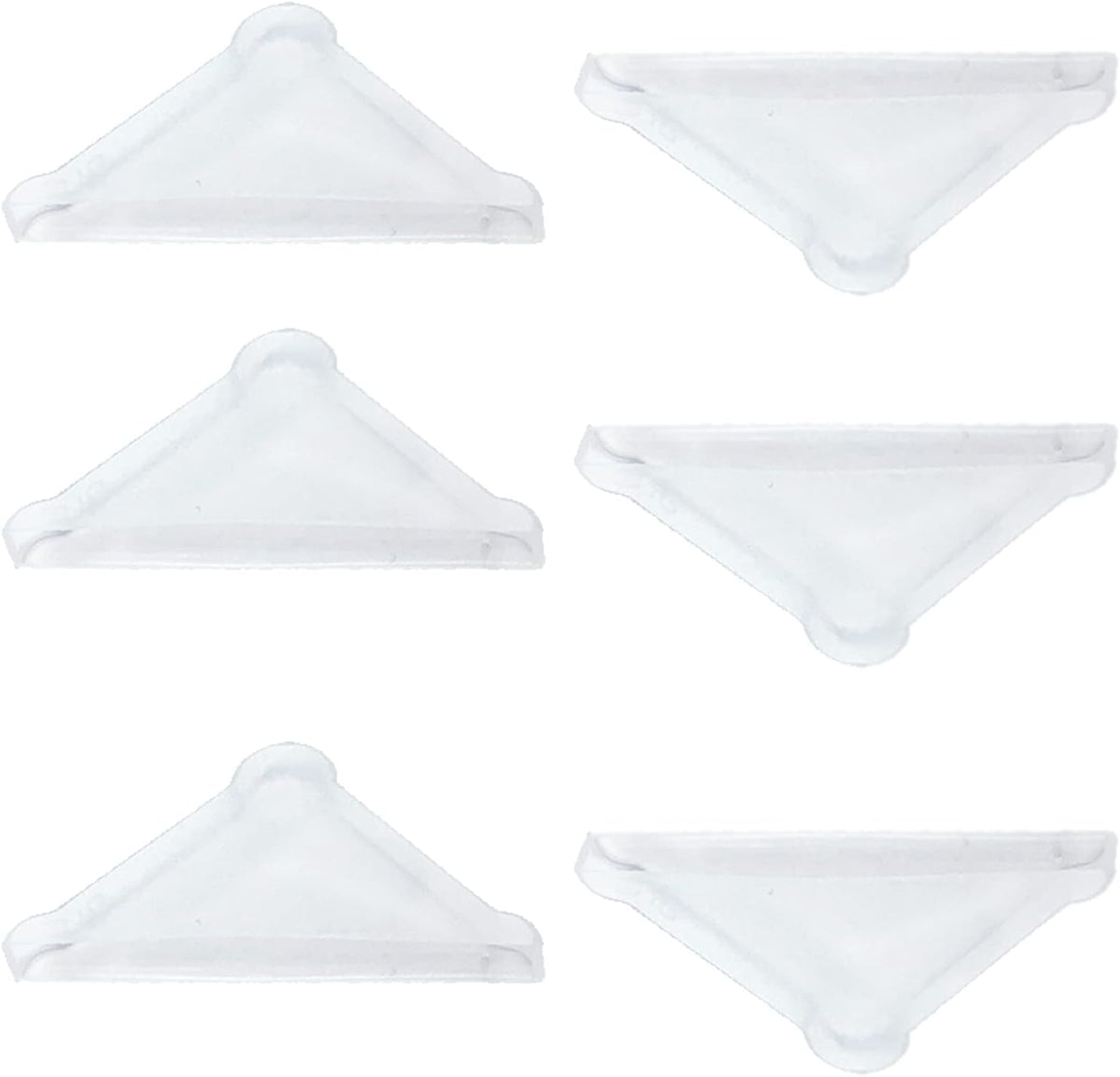 5mm Corner Protectors for Sharp Glass,Mirror,Ceramic Tile Triple Shape Corner Covers 20 pcs