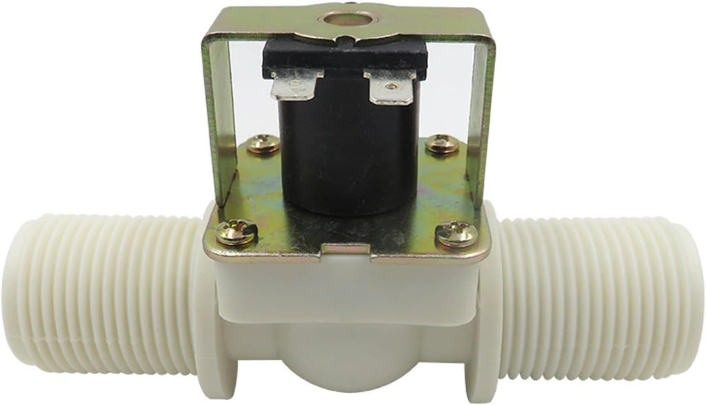 3/4" DC 12V Solenoid Valve N/C Normally Closed Water Inlet Flow Switch