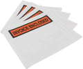 4.5" x 5.5" Invoice Enclosed Packing List Envelope Adhesive Pouches (Case/1000 Count)