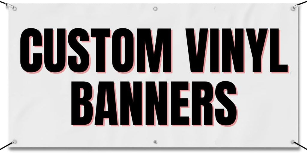 Custom Indoor or Outdoor Heavy Duty Vinyl Banner for Business, Birthdays, Holidays, & Special Events (13 Ounces)