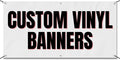 Custom Indoor or Outdoor Heavy Duty Vinyl Banner for Business, Birthdays, Holidays, & Special Events (13 Ounces)