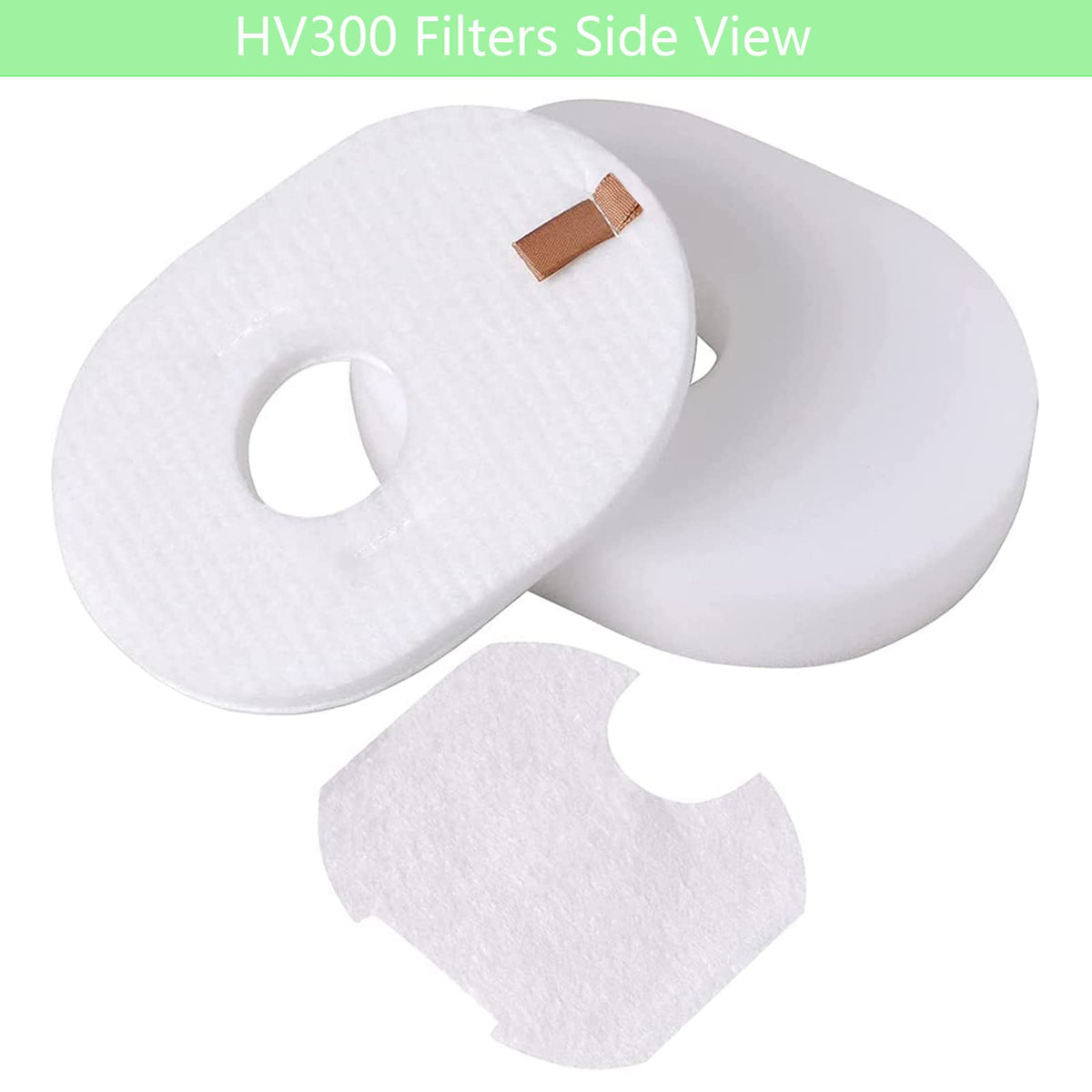 10 Pack HV300 HV301 HV302 CS110 Vacuum Filter Replacement for Shark Rocket