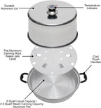 Steam Canner with Temperature Indicator (Aluminum Steam Canner)