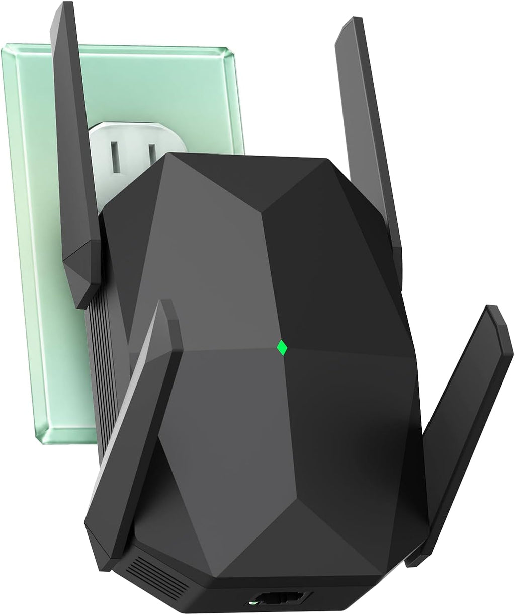 WiFi Extender, 2026 30X WiFi 6 Booster AX3000 | (5.8/2.4GHz), 25,999 sq.ft Long Range and 155+ Devices, WiFi Extender