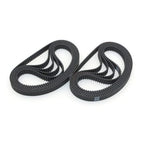 2GT Timing Belt GT2 Closed Loop Rubber Belts,9mm Width(2PCS),360mm