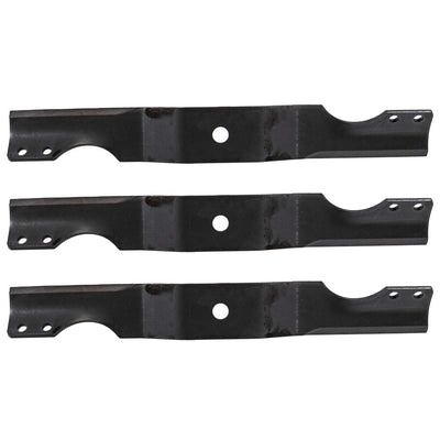 Ariens 3PK Genuine OEM Gravely Blades for Zoom 50 ZT50 50" Deck fits 03746500, 03971900, 3971900, 3746500, 13177