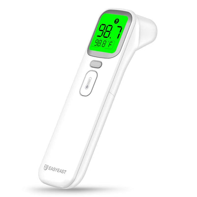 Touchless Infrared Forehead Thermometer, Smart Digital Screen, Fast Reading Detection, No Battery Included