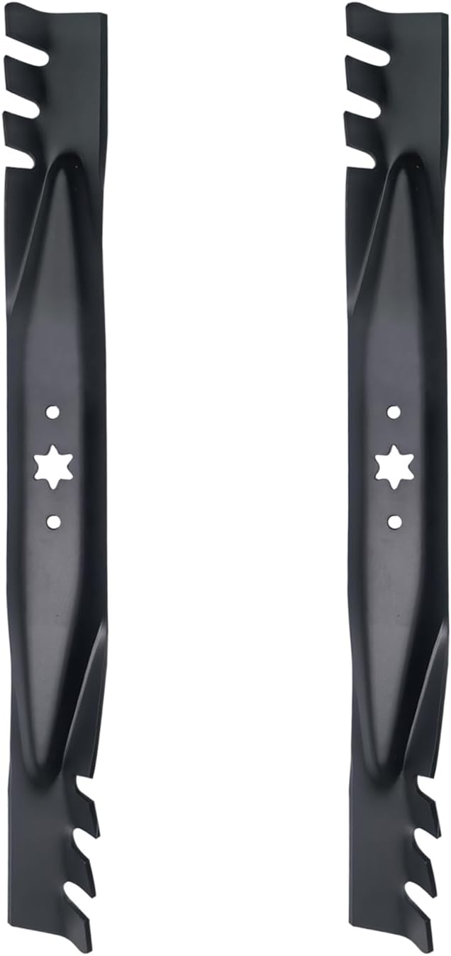 2PACK 942-0616 Blades Compatible with 42'' Cut MTD, Cub Cadet Troy-Bilt Mowers Mulching Blades Replace OE MTD Cub Cadet 742-04126 742-0616