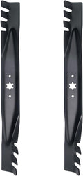 2PACK 942-0616 Blades Compatible with 42'' Cut MTD, Cub Cadet Troy-Bilt Mowers Mulching Blades Replace OE MTD Cub Cadet 742-04126 742-0616
