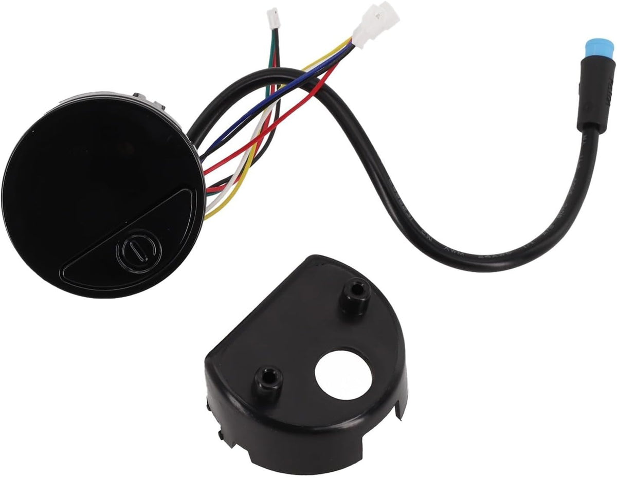 Dashboard For Ninebot Es2 E23 E24 E25 Electric Scooter, Replacement Circuit Board Panel Display With Control, Black Plastic Console Part