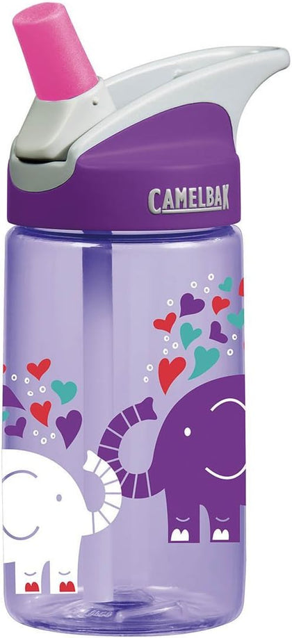 Eddy 0.4-Liter Kids Water Bottle - CamelBak Kids Big Bite Valve - Spill Proof- - Water Bottle For Kids - BPA-Free