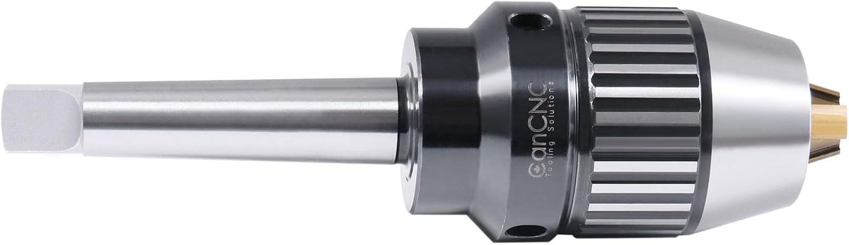 CanCNC MT2 Keyless Drill Chuck, 1/16-1/2in, Integrated Shank, 0537-1202