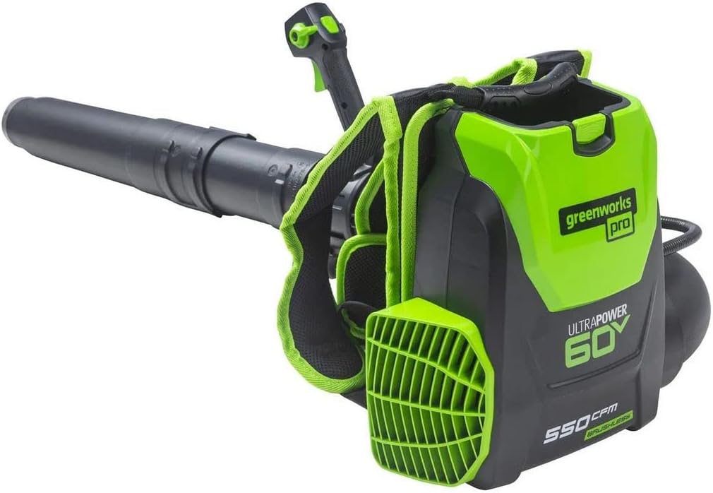 Pro 60-Volt Max Lithium Ion 550-CFM 150-MPH Heavy-Duty Brushless Cordless Electric Backpack Leaf Blower (Tool ONLY