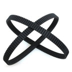 2GT Timing Belt GT2 Closed Loop Rubber Belts for Pulley,3.5mm Width(5PCS),210mm