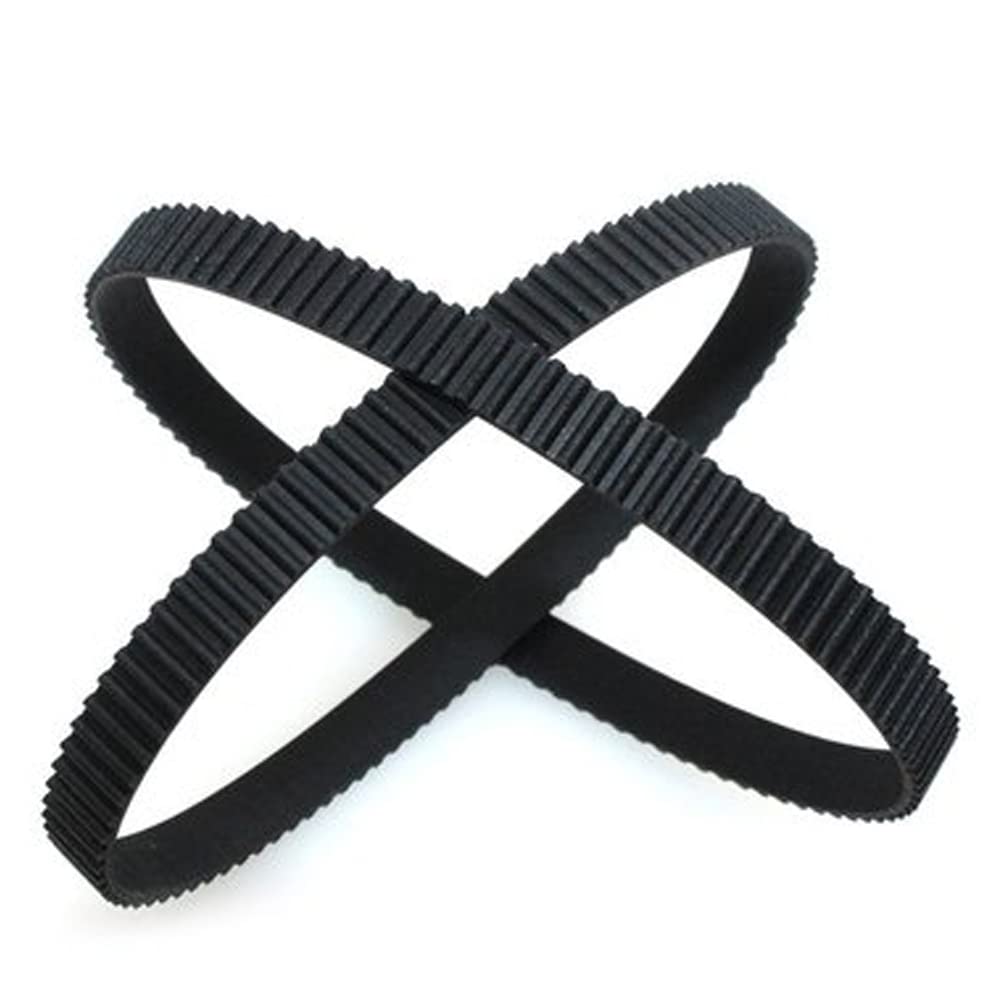2GT Timing Belt GT2 Closed Loop Rubber Belts for Pulley,9mm Width(2PCS),212mm