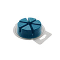 PET Wax Melt Clamshell Molds – Pie-Shaped 6-Cavity – 2.5 Ounce Capacity – Pack of 30 – BPA-Free, Reusable