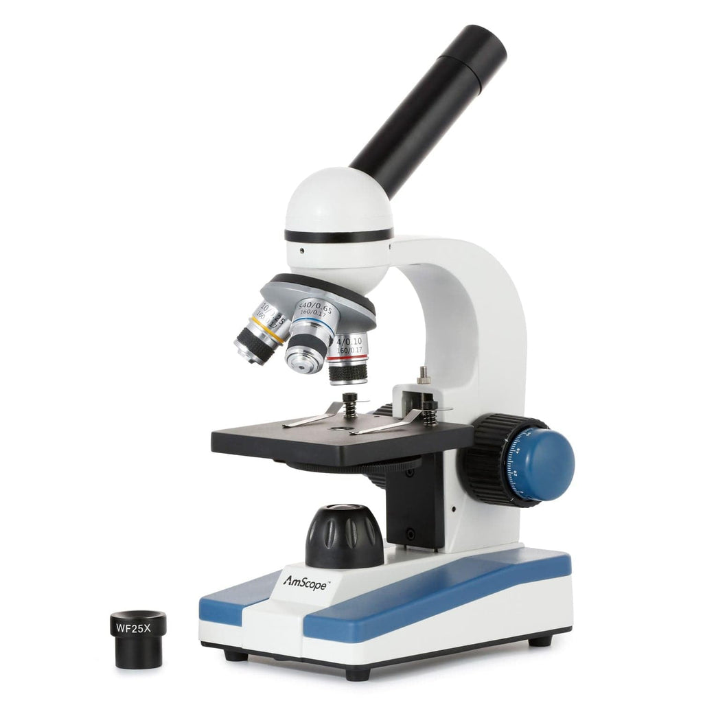 M150C1000X All-Metal Optical Glass Lenses Cordless LED | 40X-1000X Magnification Range Compound Biological Microscope