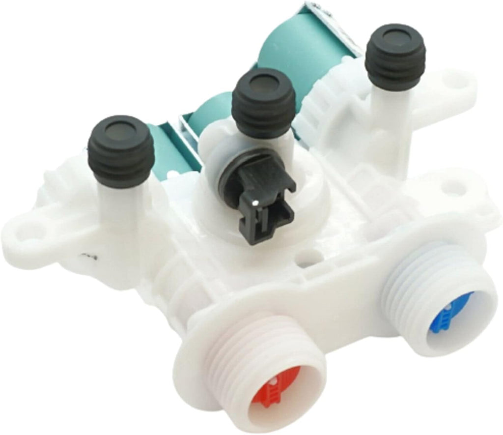 Washer Water Inlet Valve Replaces For Whirlpool Cabrio WTW8040DW4 WTW8040DW0 WTW8000DW0 WTW8000DW1 WTW8000DW2 WTW8000DW3 WTW8000DW4 WTW8000DW5 WTW8040DW1 WTW8040DW2 WTW8040DW3 WTW8040DW WTW8000DW